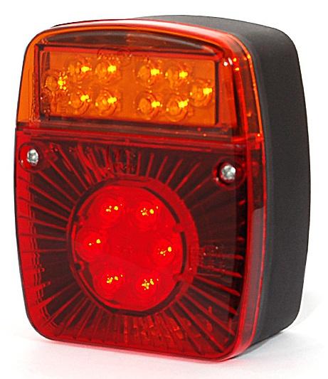 LED kis kocka hátsólámpa